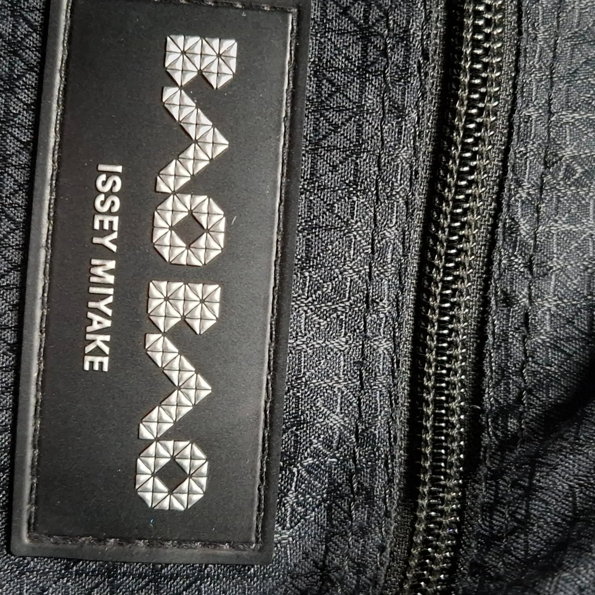 Bao Bao Issey Miyake Gunmetal Lucent Metallic Tote in Black PVC
