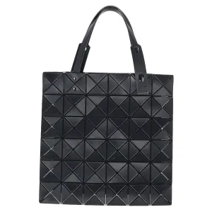 Bao Bao Issey Miyake Gunmetal Lucent Metallic Tote in Black PVC