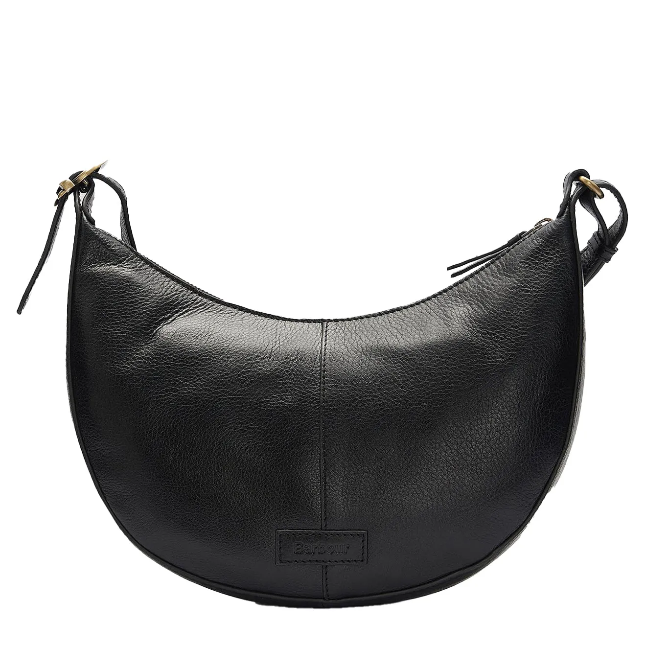 Barbour Laire Leather Sling Bag Black