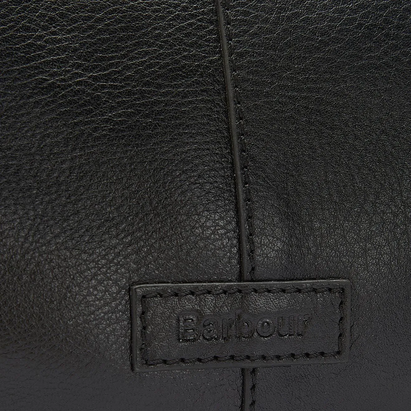Barbour Laire Leather Sling Bag Black
