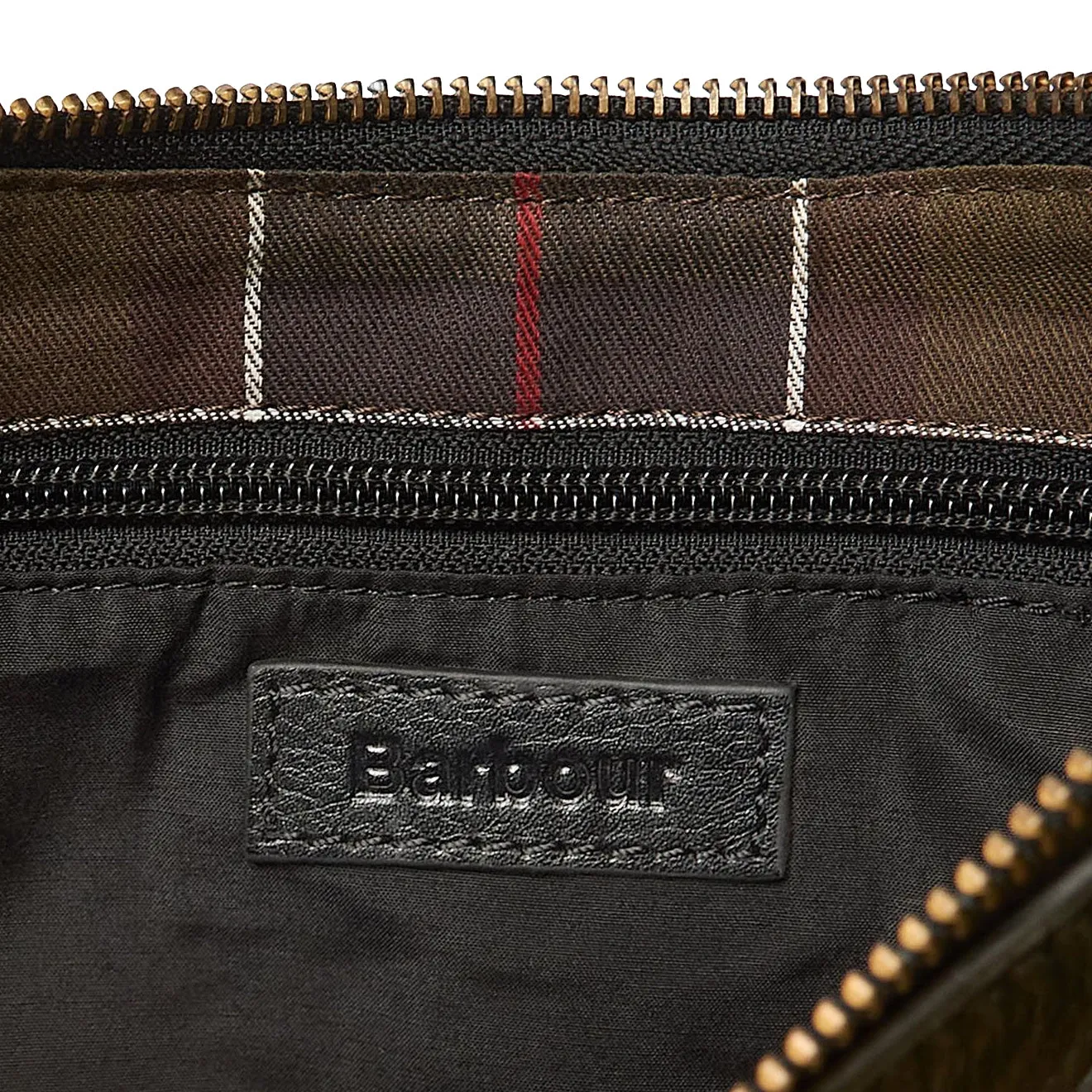 Barbour Laire Leather Sling Bag Black