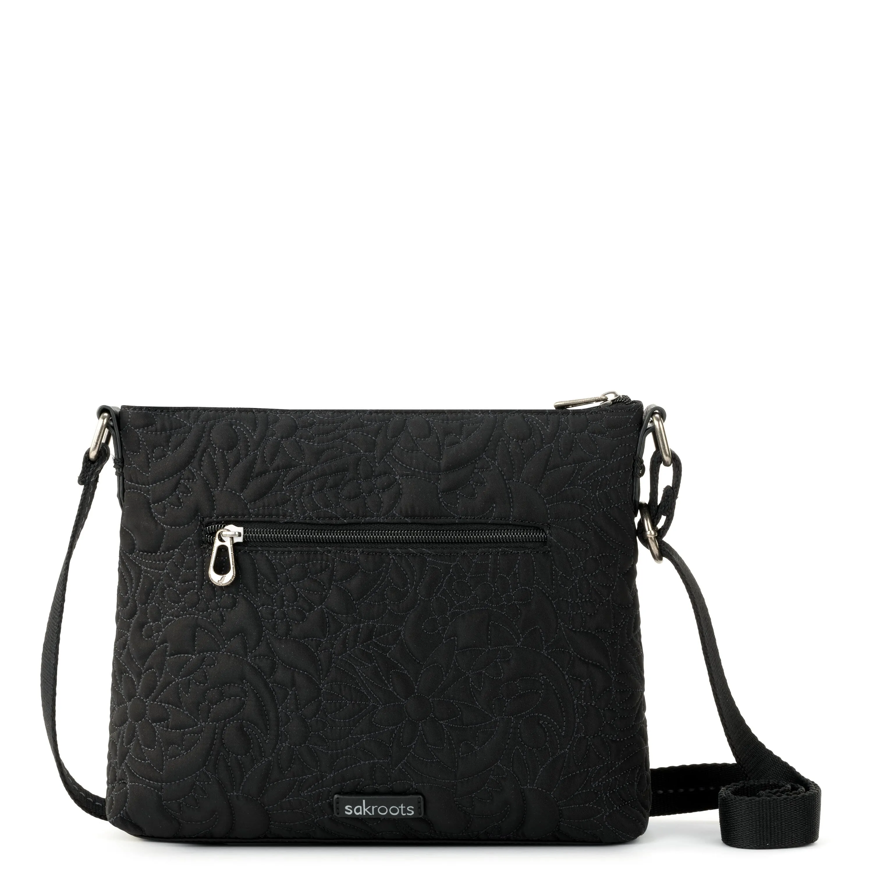 Basic Crossbody - EcoTwill - Black Spirit Desert Quilted