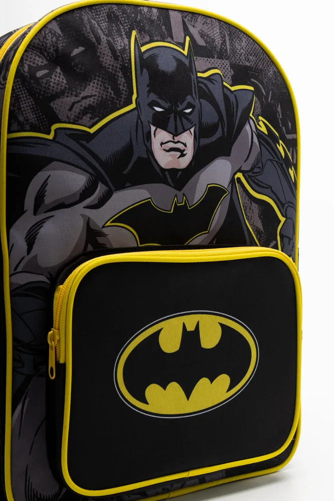 Batman Backpack Black