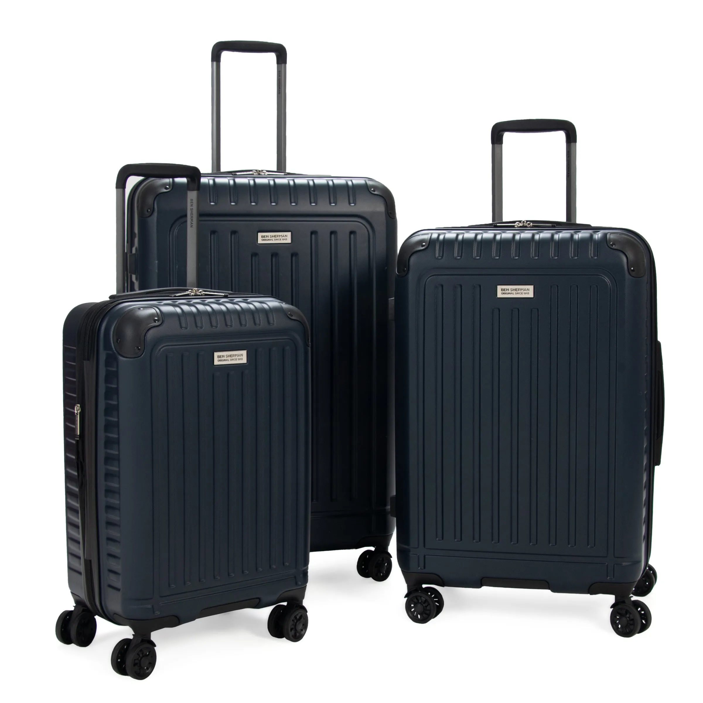 Ben Sherman Sunderland 3 Piece Set (20", 24", & 28") Hardside Expandable Luggage Set