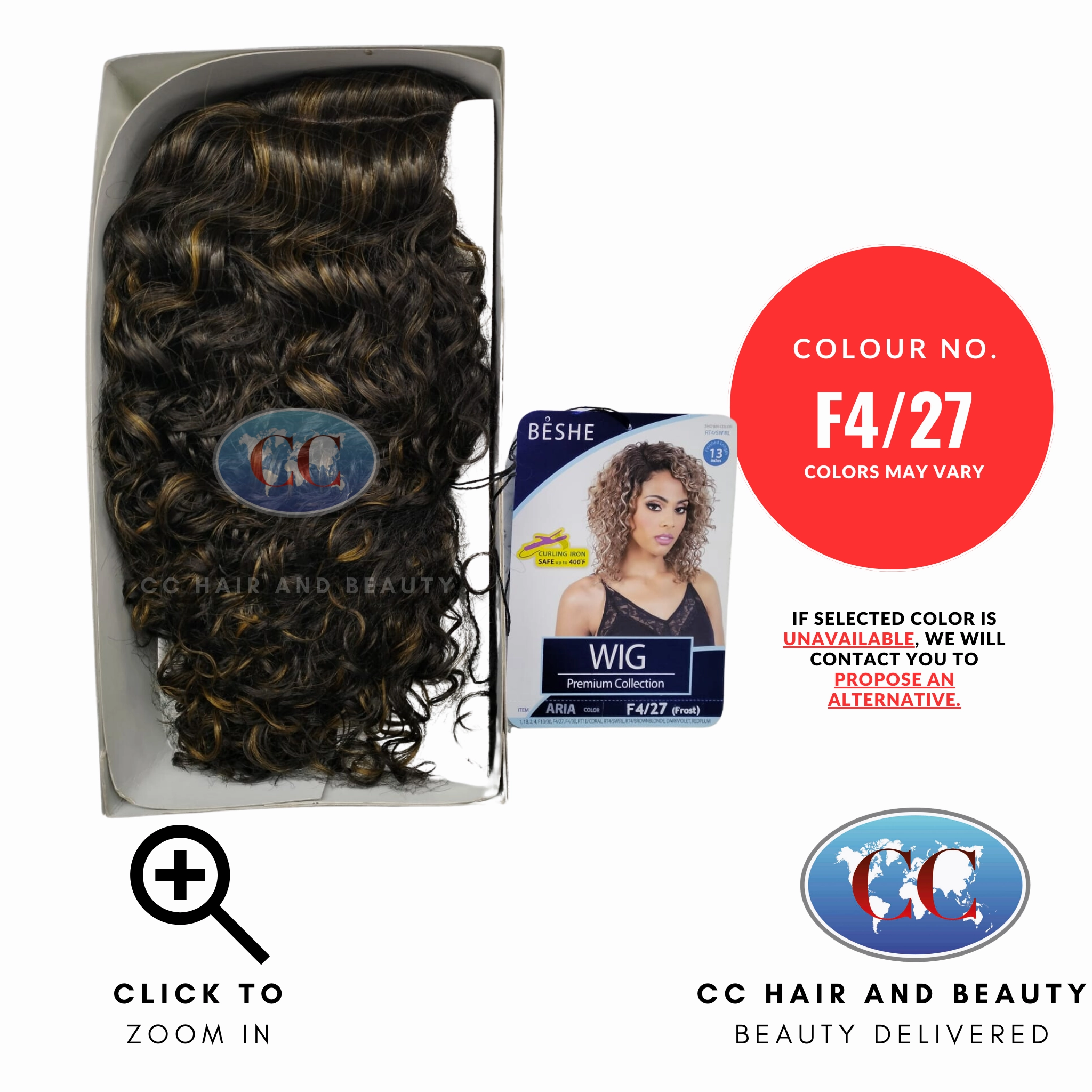 Beshe Afro Premium Collection Wig - Aria