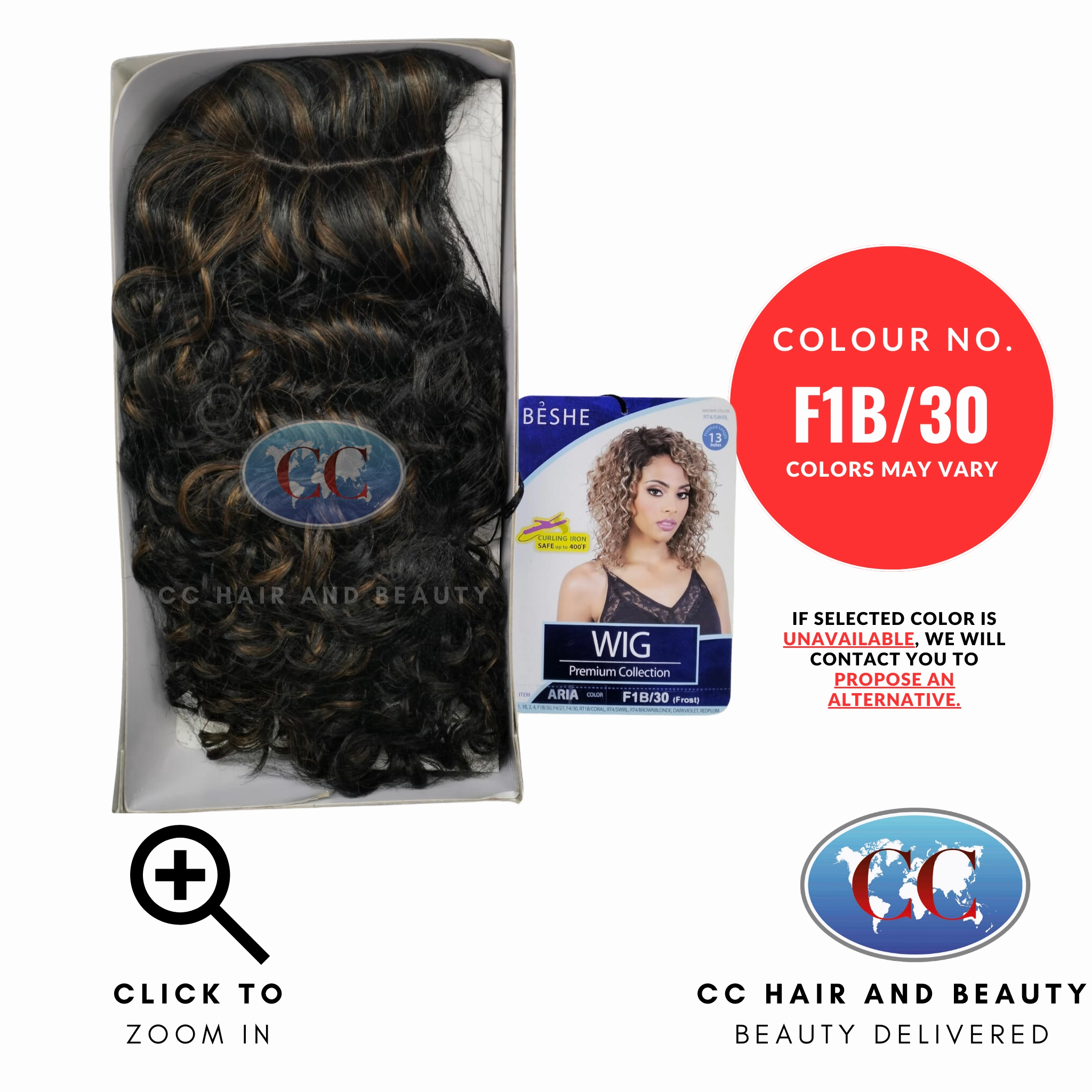 Beshe Afro Premium Collection Wig - Aria