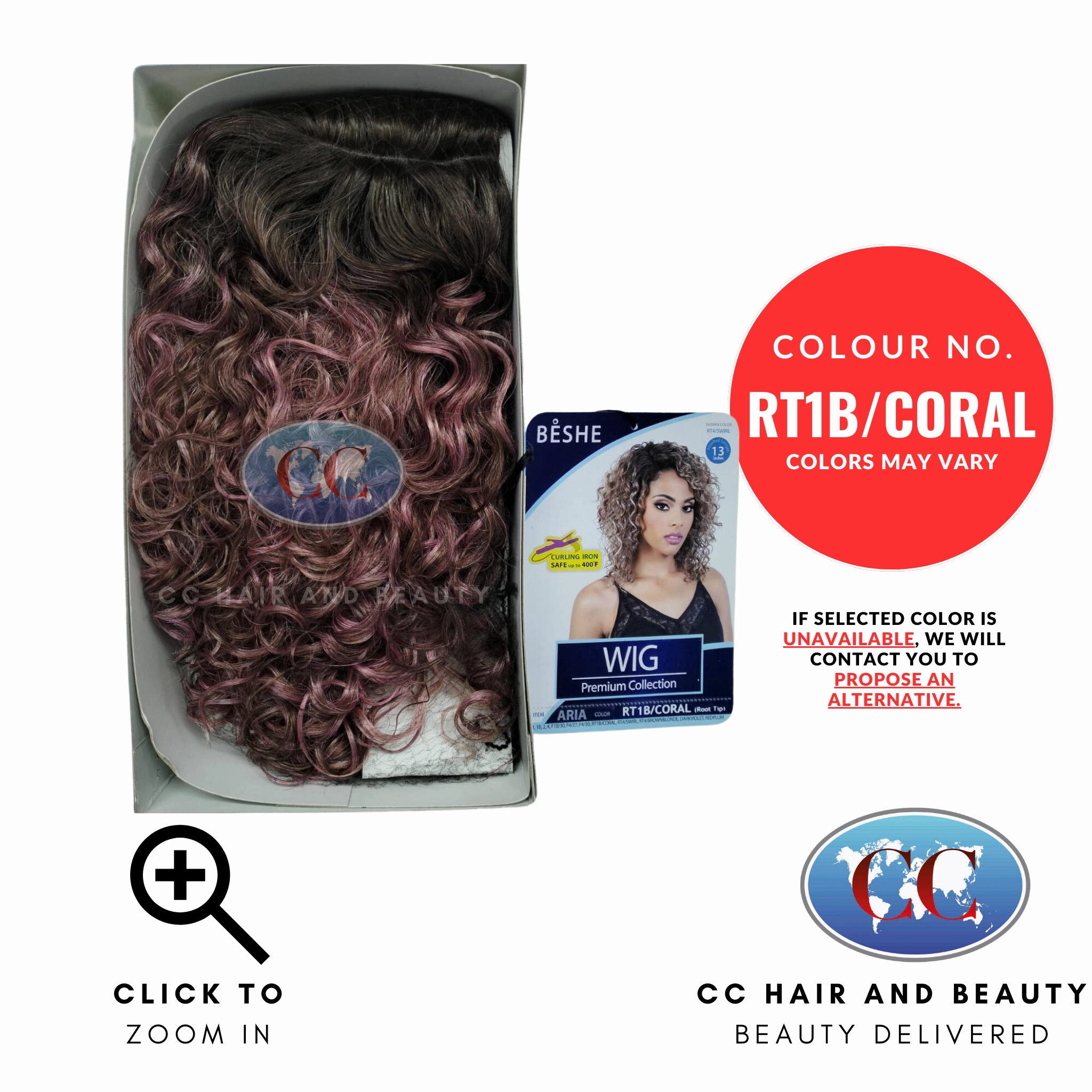 Beshe Afro Premium Collection Wig - Aria