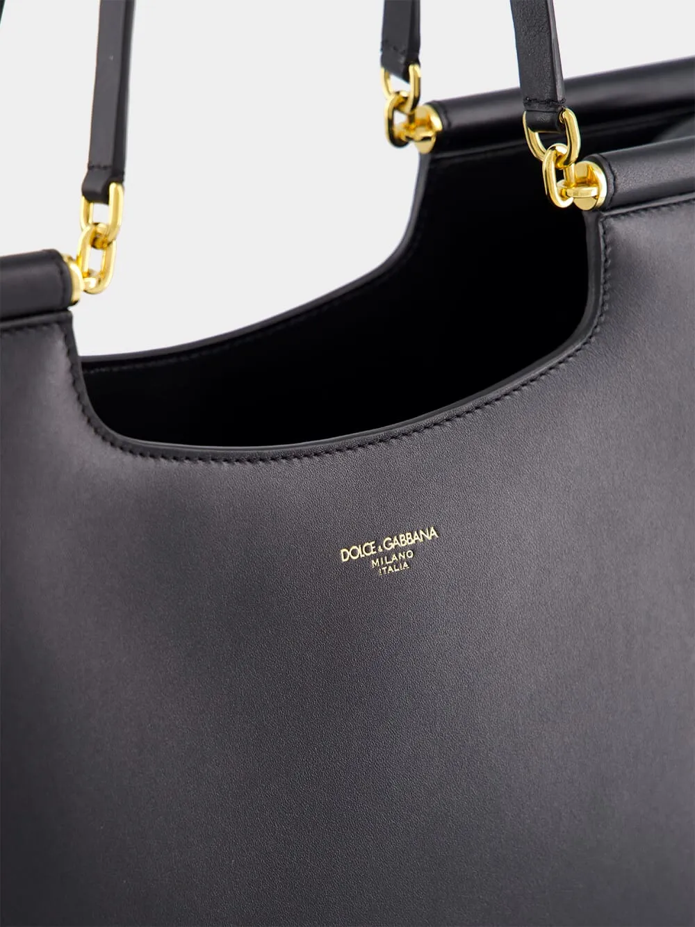 Black Large Sicily Shopper