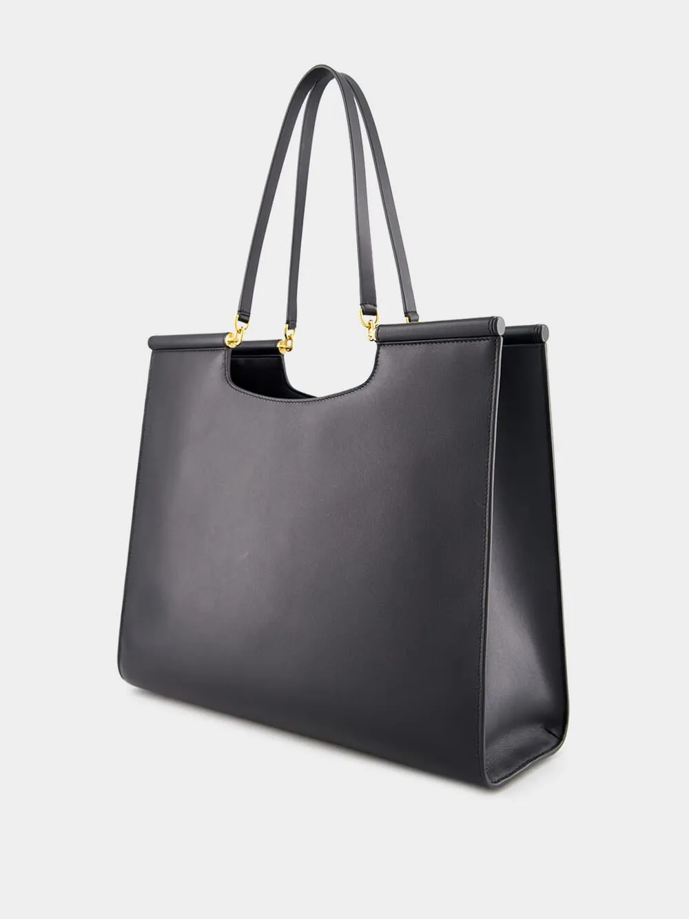 Black Large Sicily Shopper
