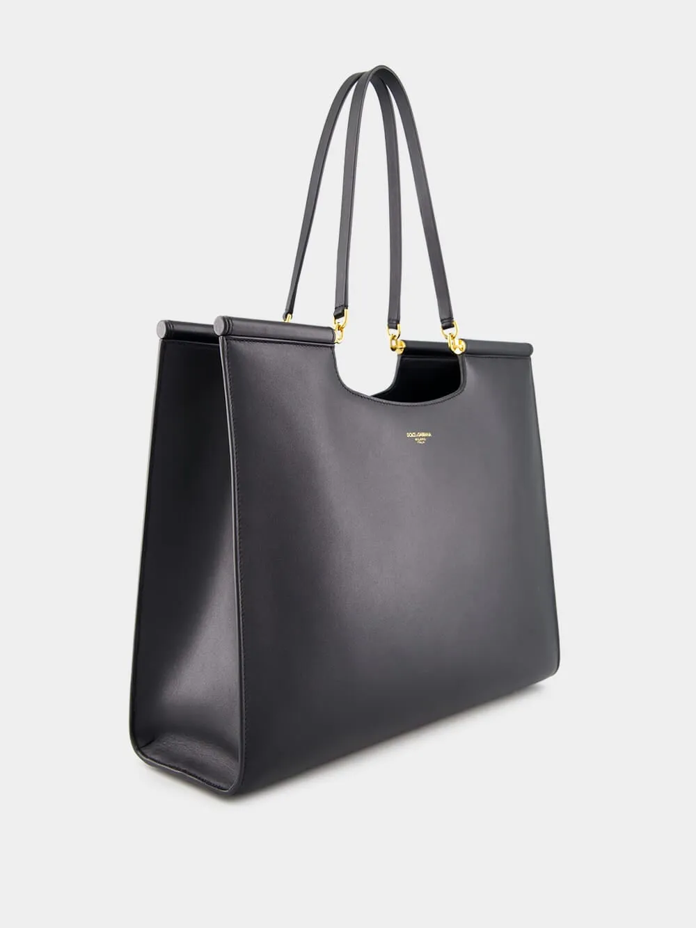 Black Large Sicily Shopper