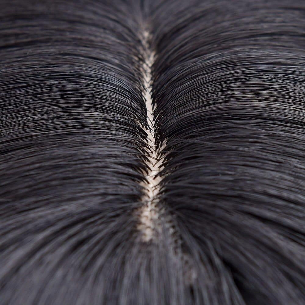 Black Wig with Fringe