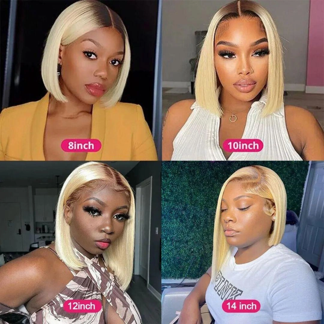 Blonde Bob Human Hair Wig