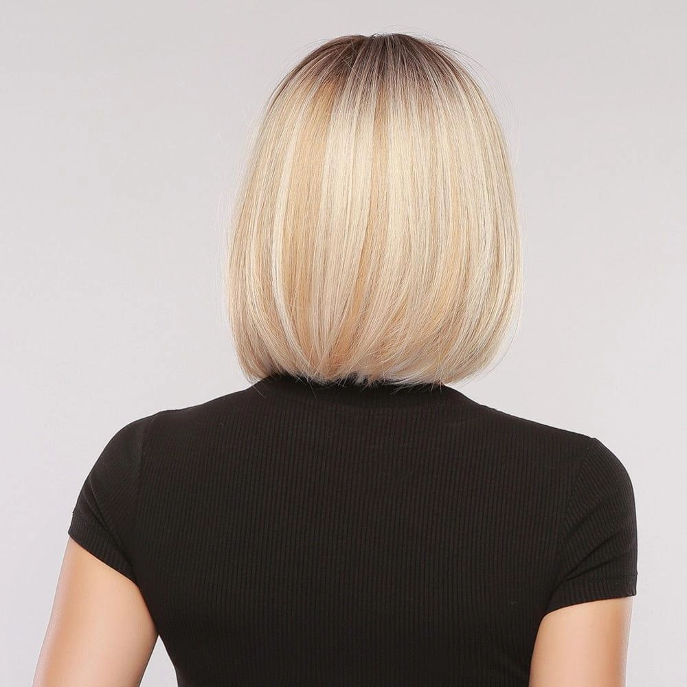 Blonde Bob Wig with Fringe