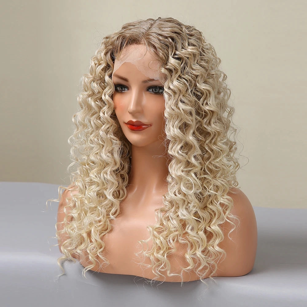 Blonde Curly Wig