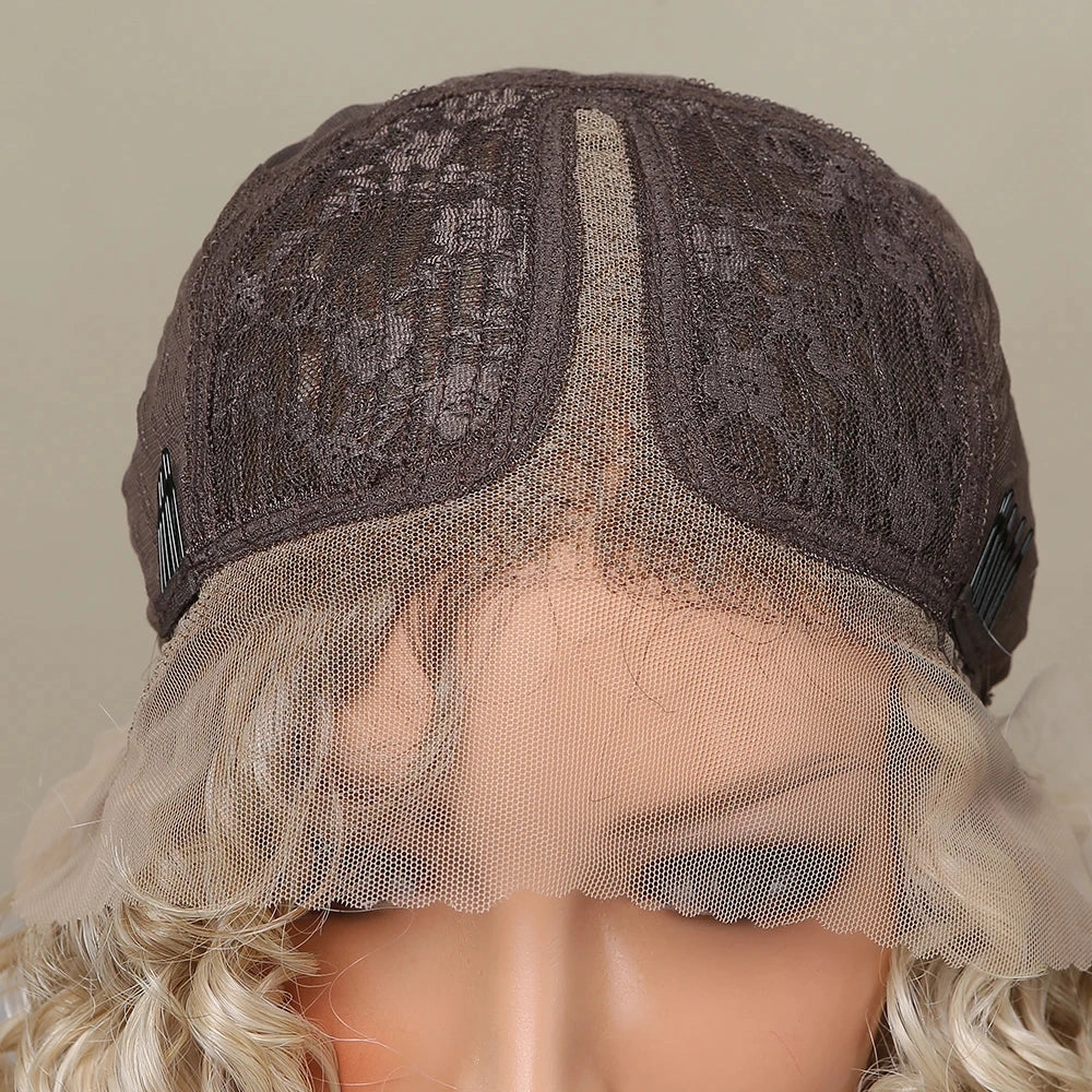Blonde Curly Wig