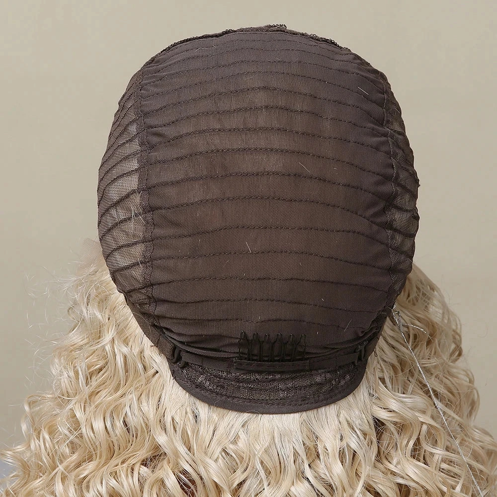 Blonde Curly Wig
