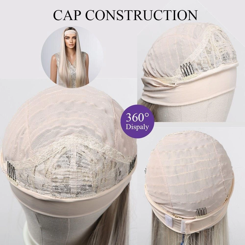 Blonde Headband Wig