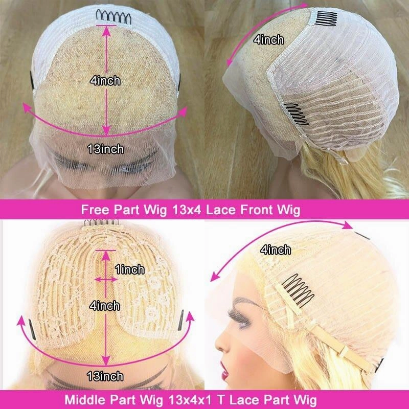 Blonde Human Hair Lace Wig