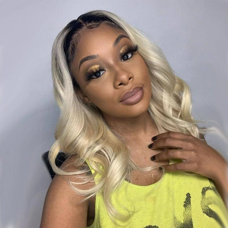 Blonde Human Hair Lace Wig