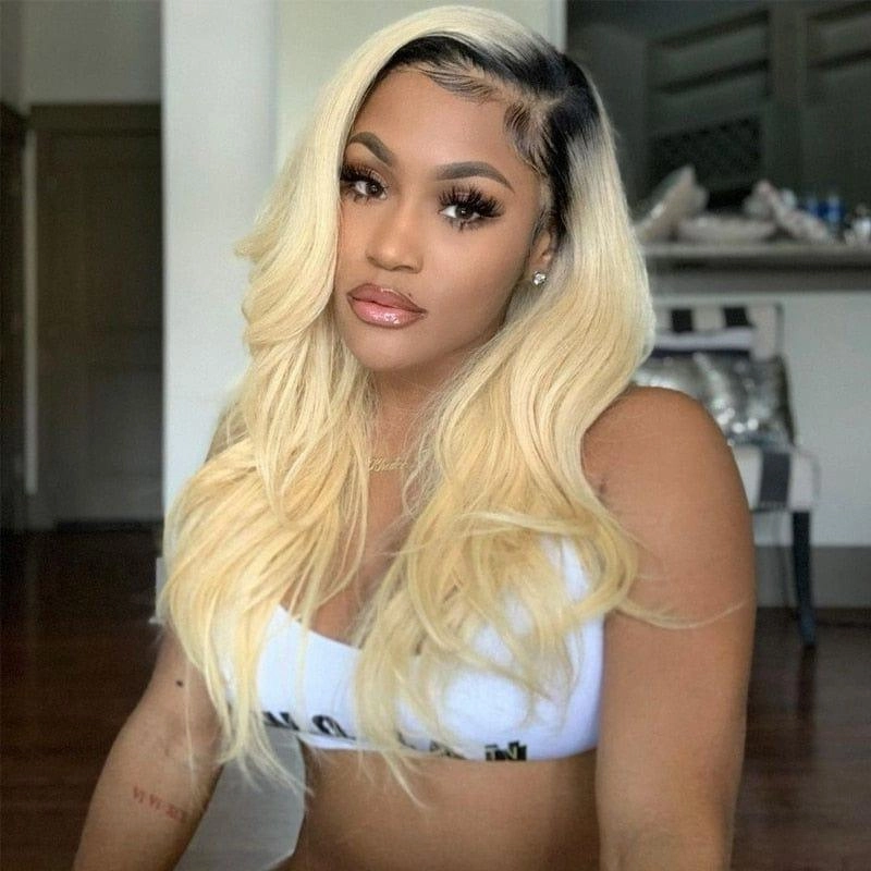 Blonde Human Hair Lace Wig