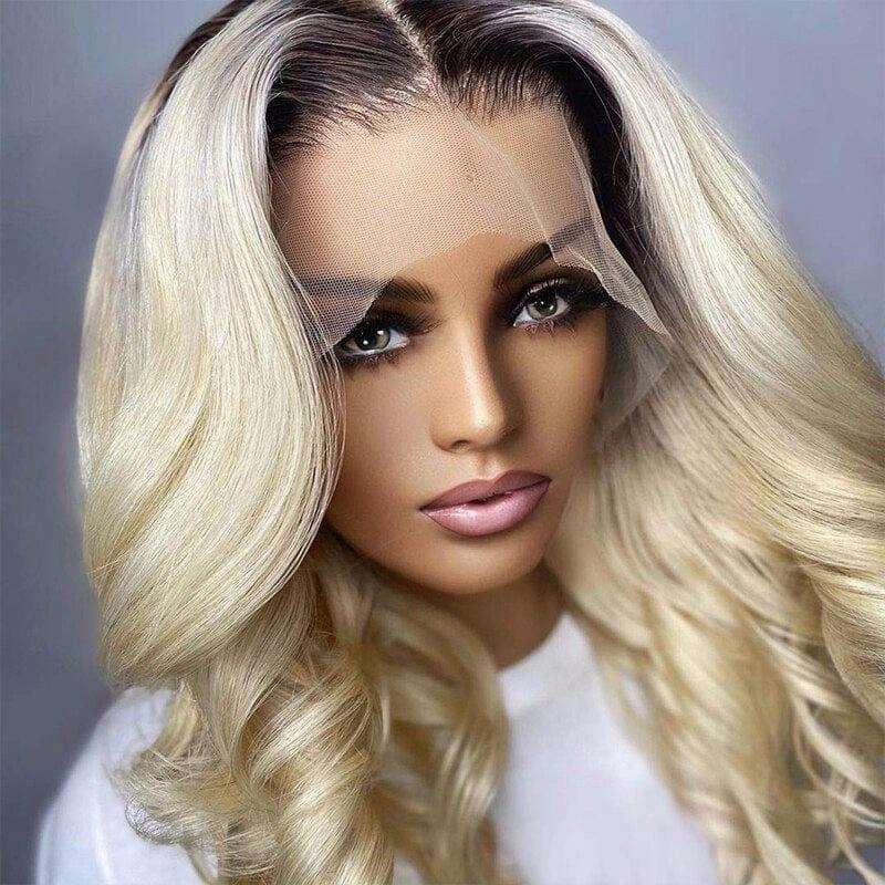 Blonde Human Hair Lace Wig