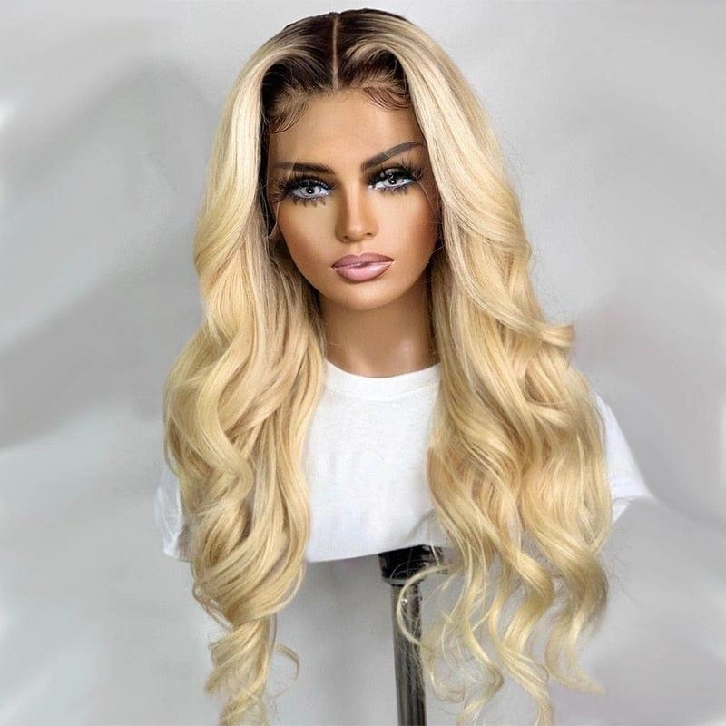 Blonde Human Hair Lace Wig