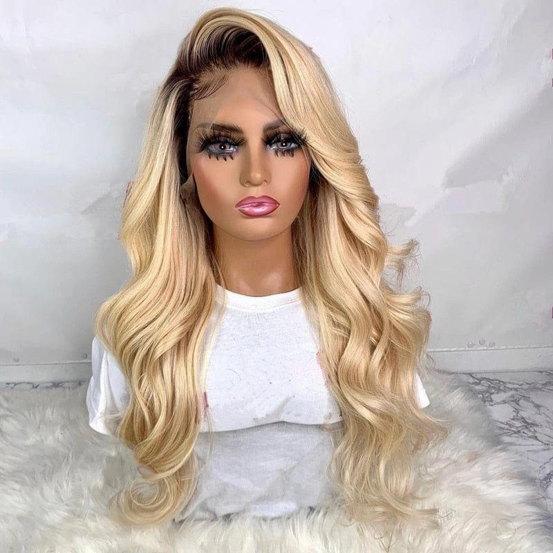 Blonde Human Hair Lace Wig