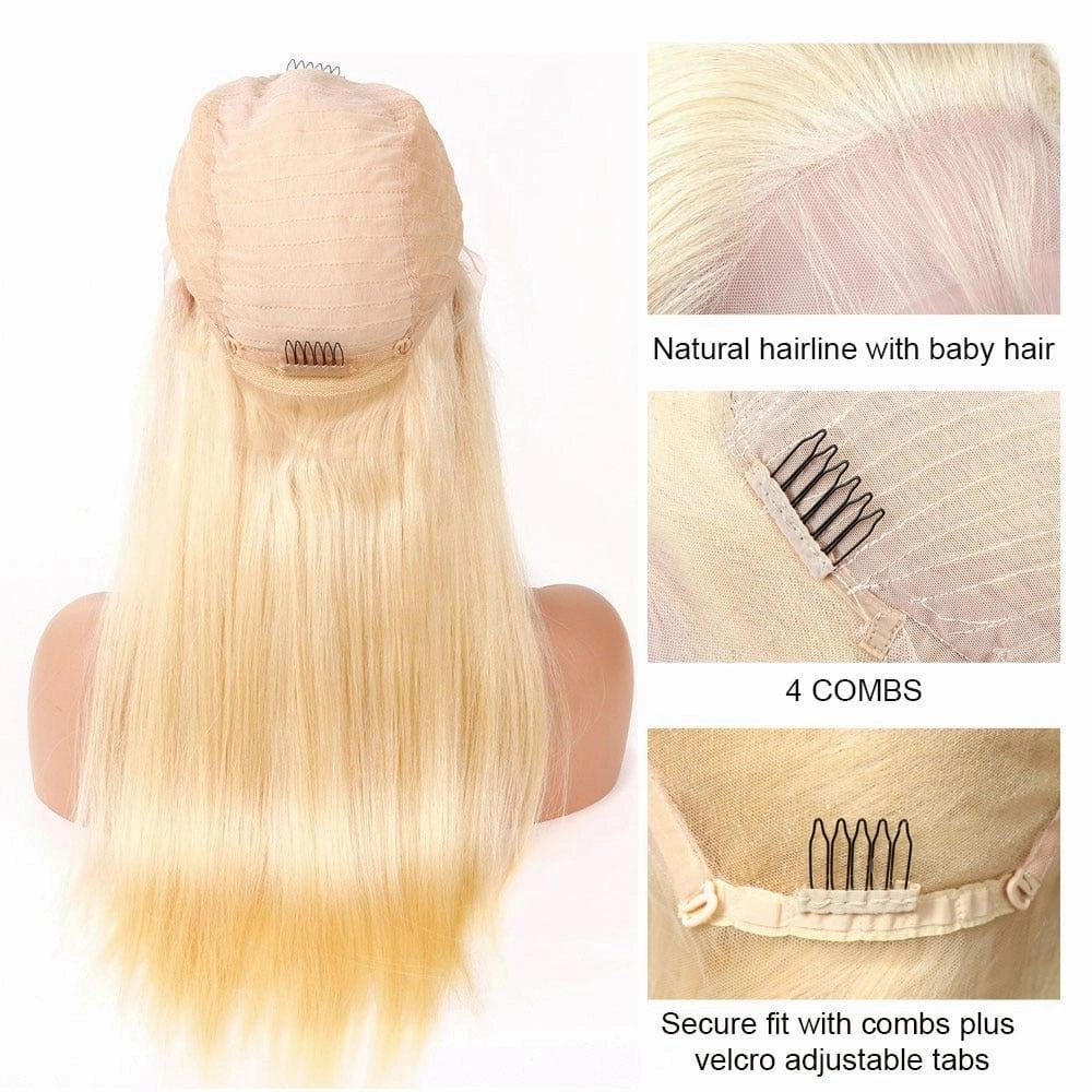 Blonde Lace Front Wig Human Hair
