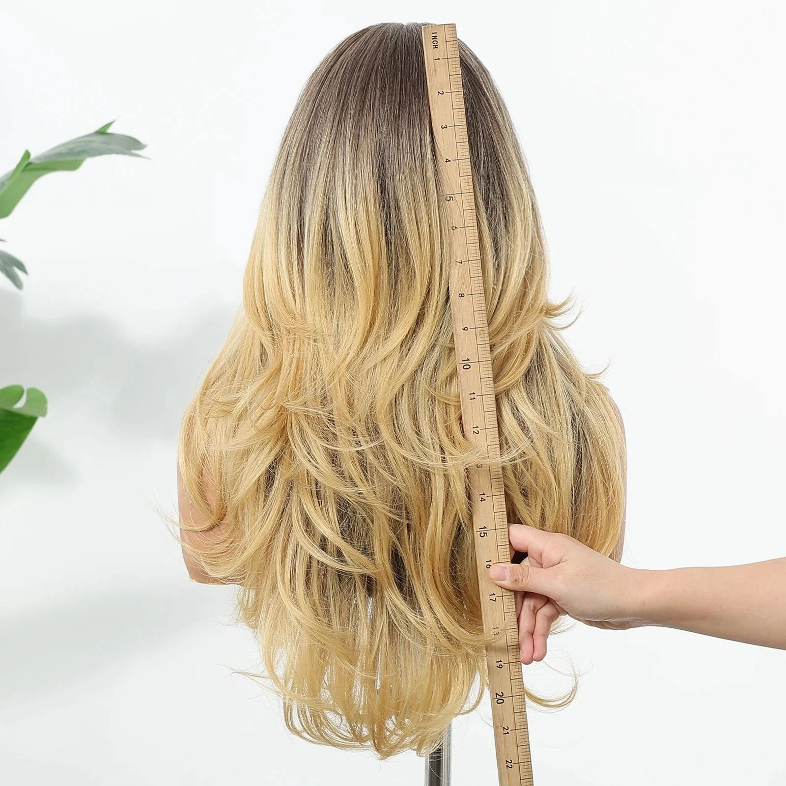 Blonde Ombre Long Hair Wig