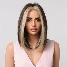 Blonde Streak Wig