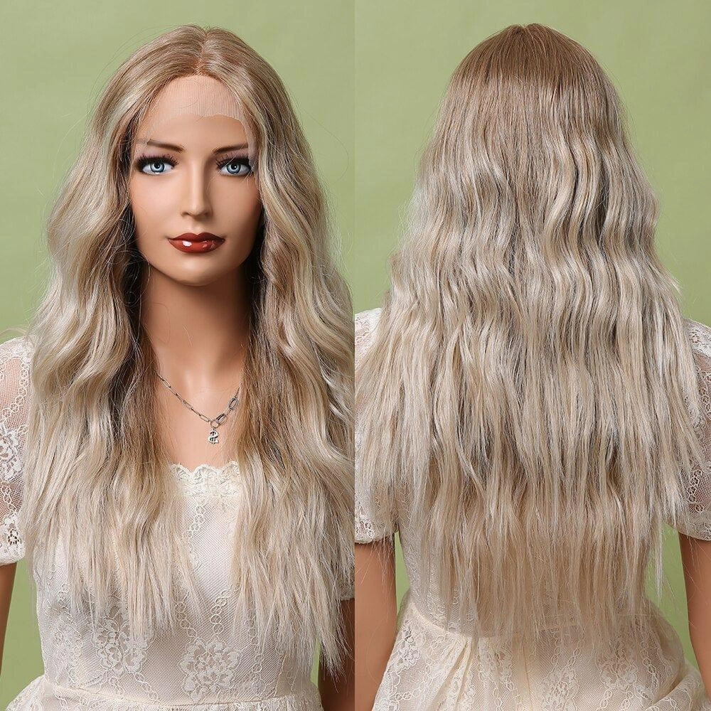 Blonde Synthetic Lace Wig