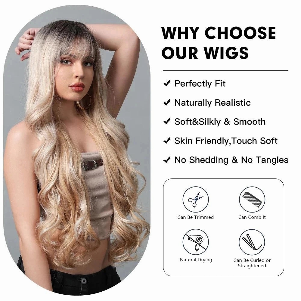 Blonde Synthetic Wig