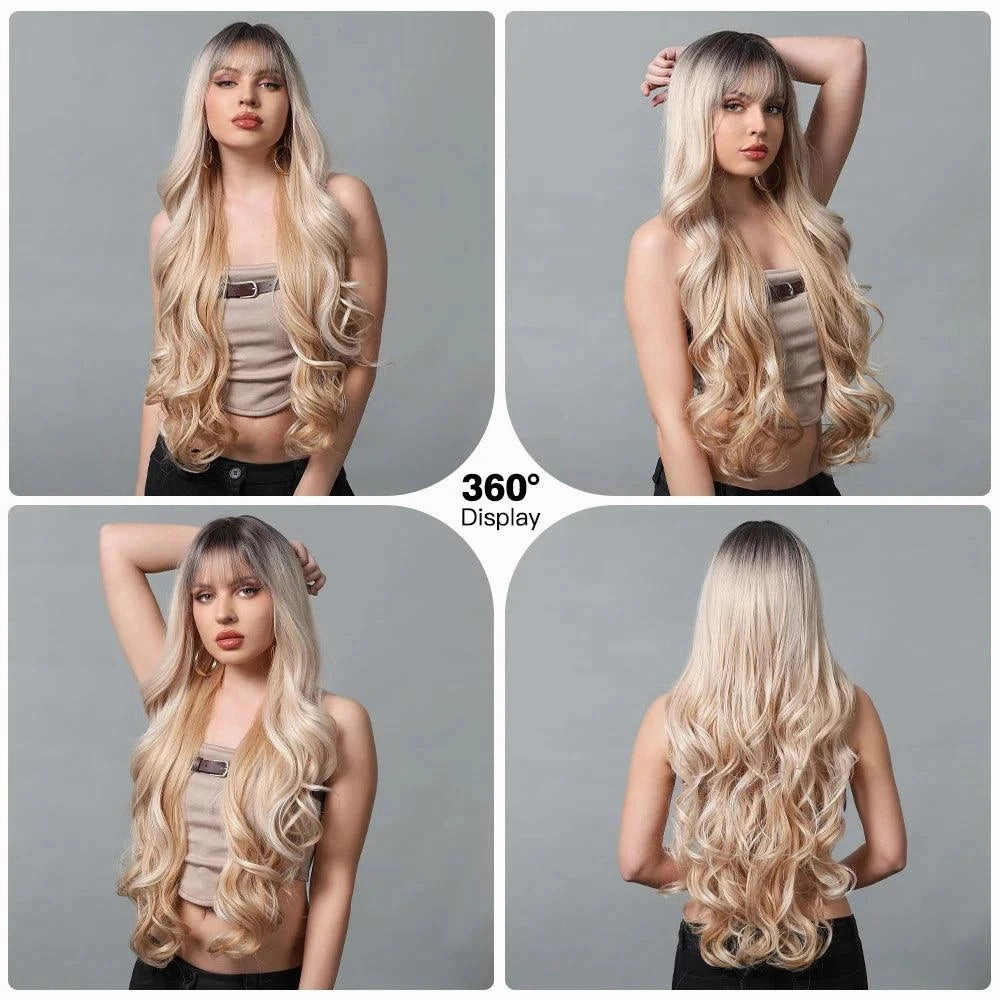 Blonde Synthetic Wig