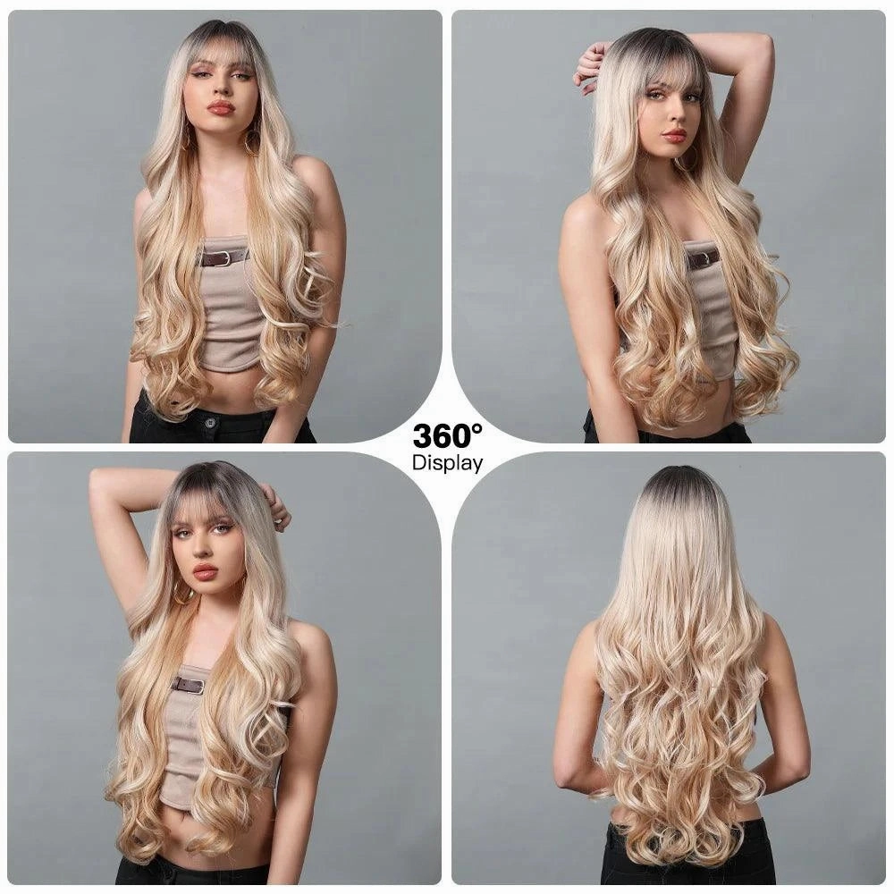 Blonde Synthetic Wig