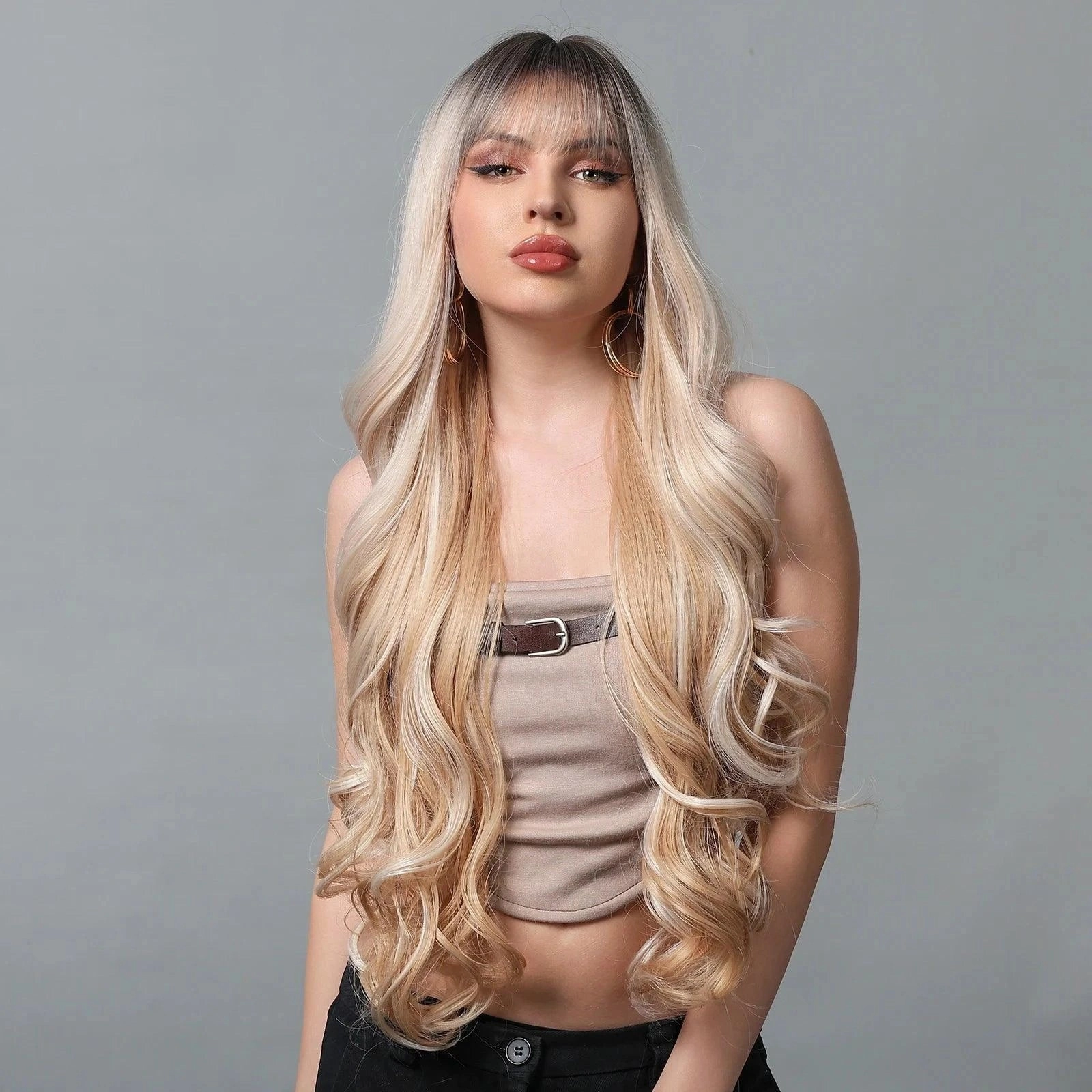 Blonde Synthetic Wig