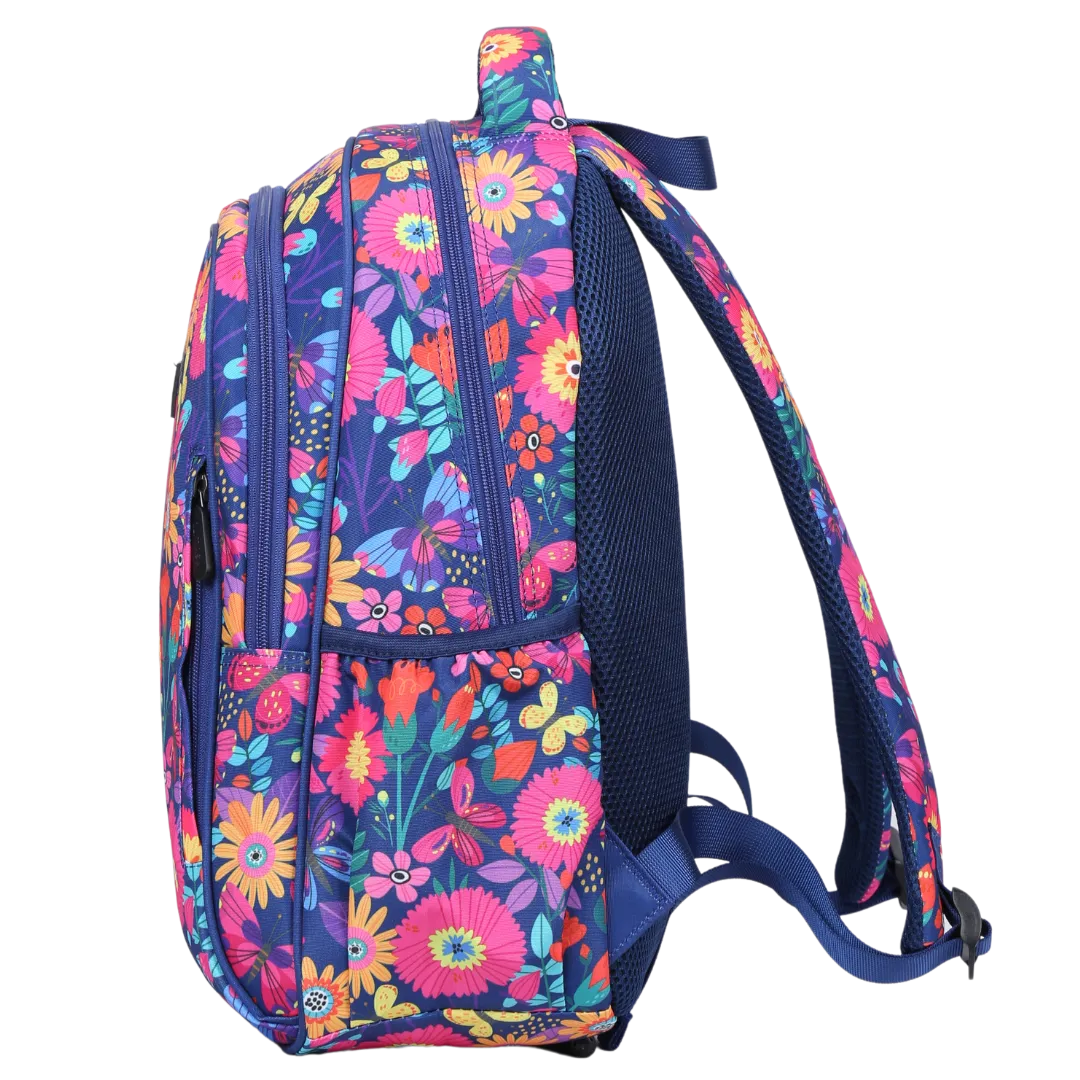 Blooms & Butterflies Midsize Kids Backpack