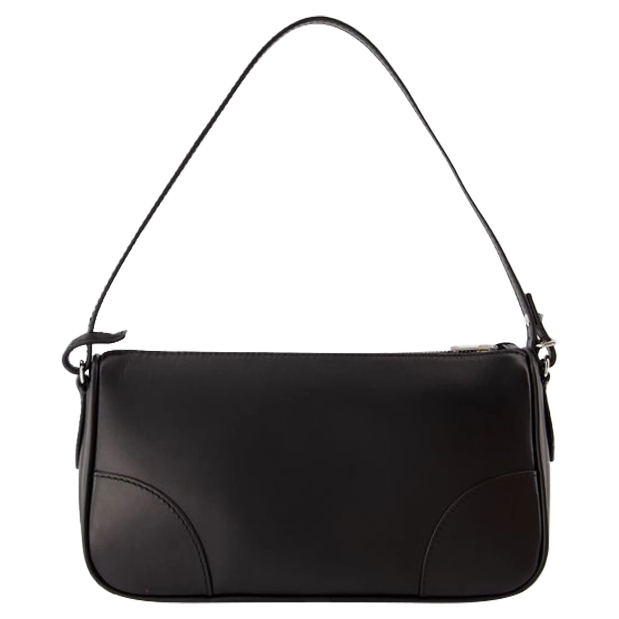 Boogie Baguette Shoulder Bag - Maison Kitsune - Leather - Black