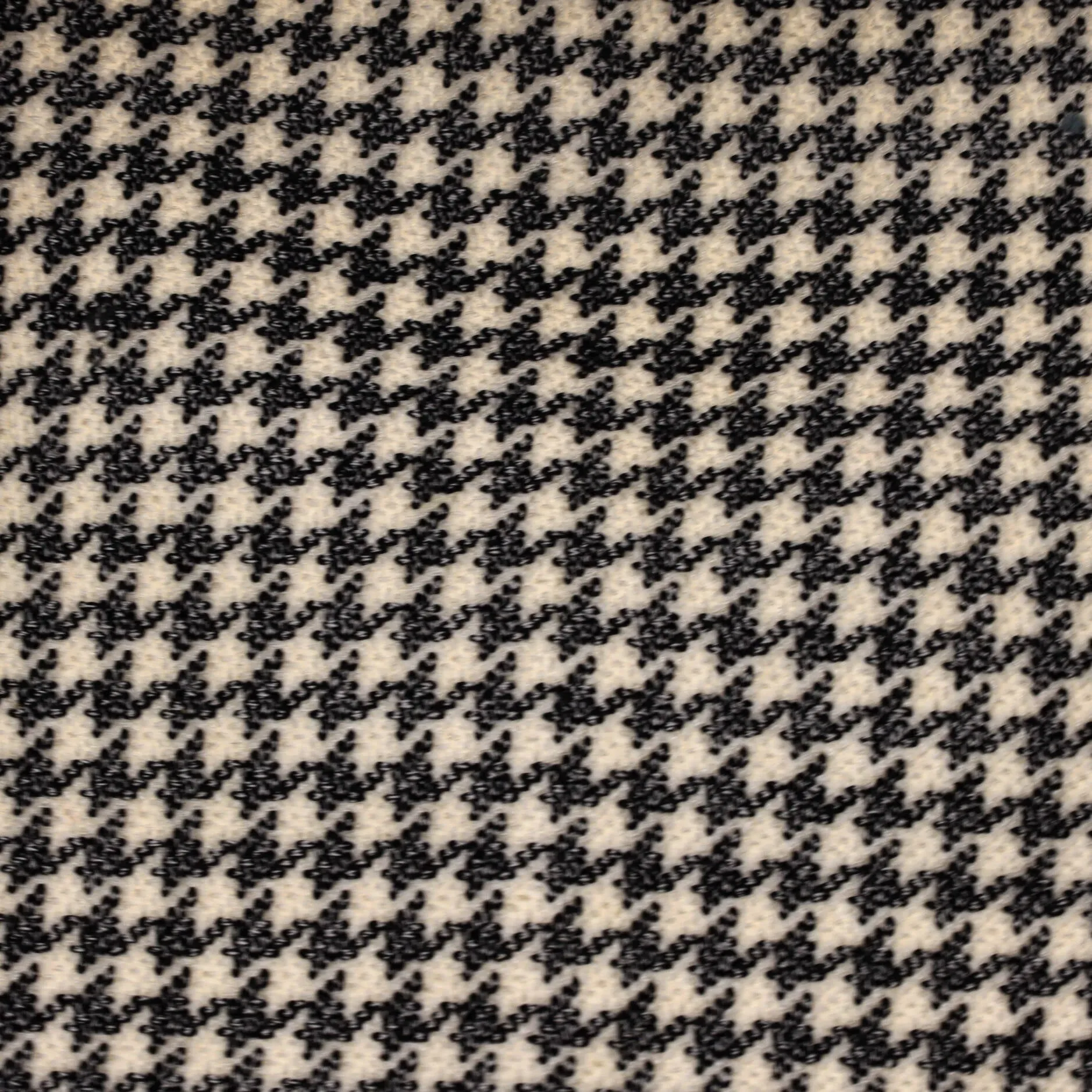 Book Tote Houndstooth Canvas Medium