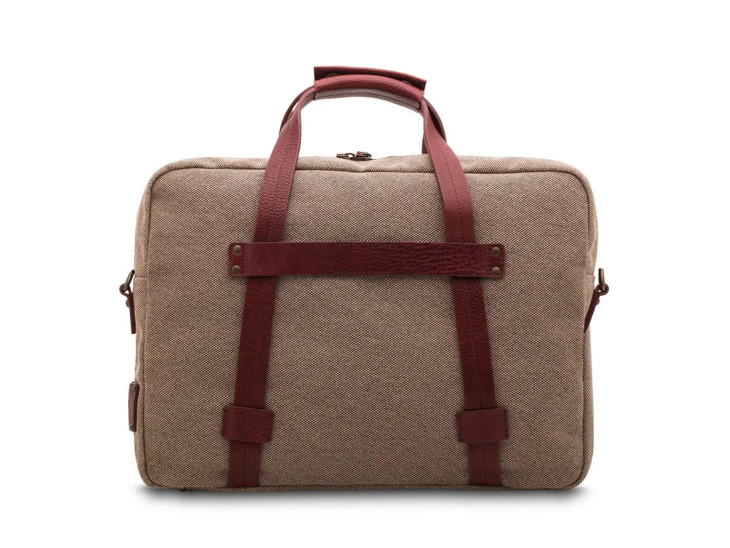 Bosca Canvas/Washed Bag Top Zip Laptop Bag