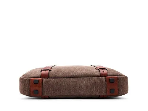 Bosca Canvas/Washed Bag Top Zip Laptop Bag