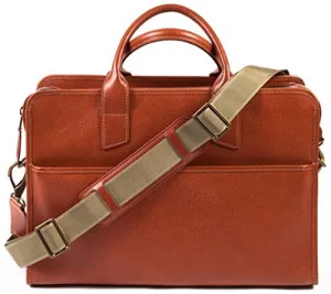 Bosca Men's Correspondent Work Briefcase