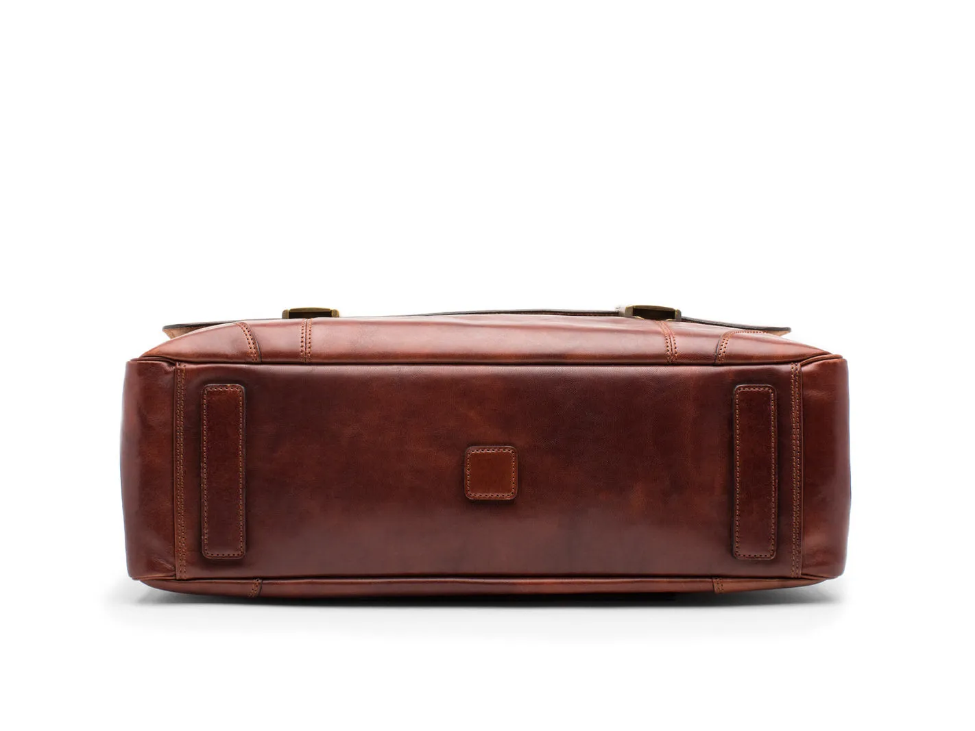 Bosca Men's Dolce Collection - Double Compartment Flapover Brief