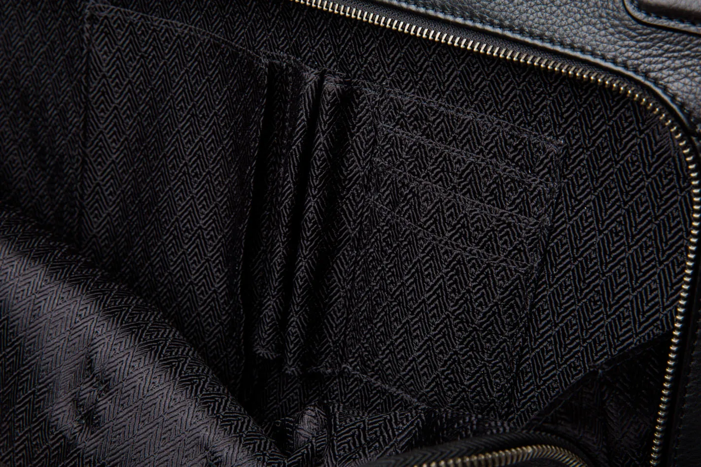 Bosca Nappa Bag Double Zip Laptop Brief