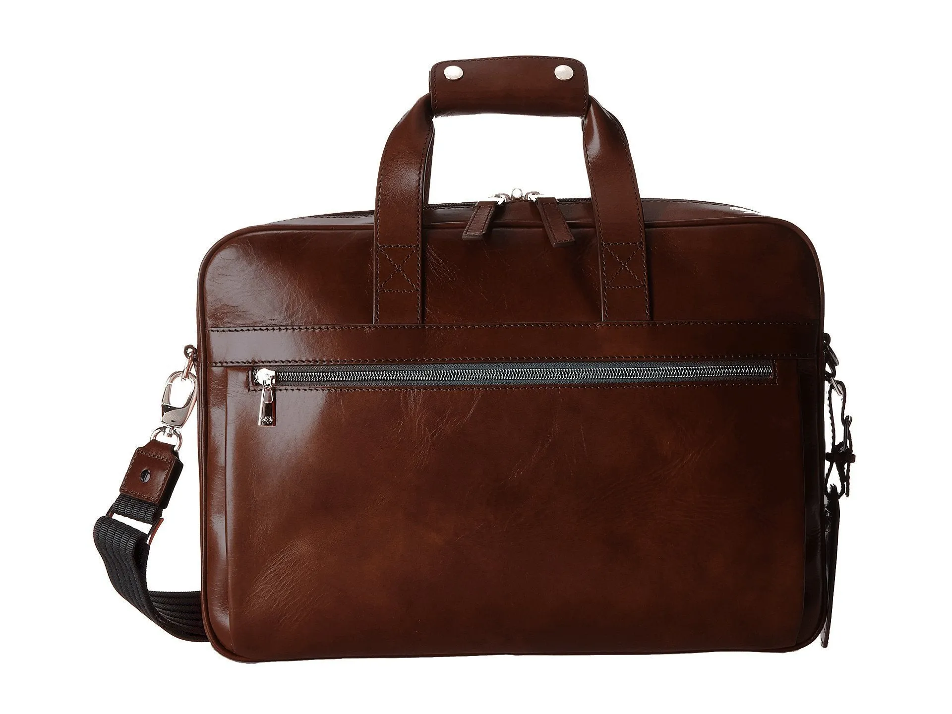 Bosca Old Leather Single Gusset Stringer Bag
