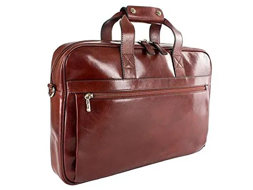 Bosca Old Leather Single Gusset Stringer Bag