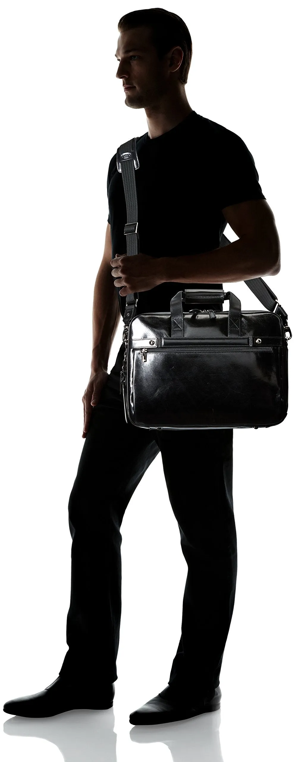 Bosca Old Leather Stringer Bag