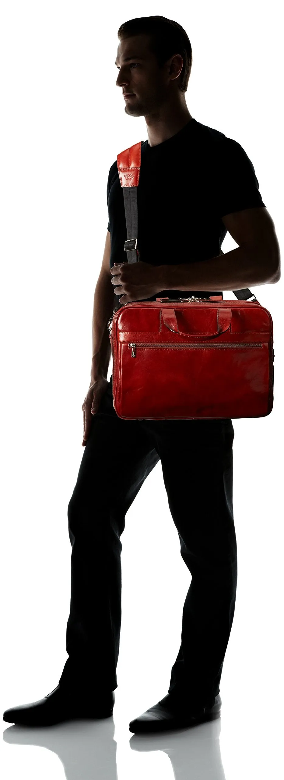 Bosca Old Leather Stringer Bag
