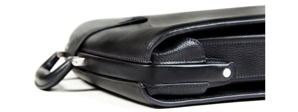 Bosca Tribeca Leather Collection Partners Briefcase