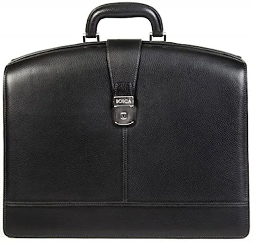 Bosca Tribeca Leather Collection Partners Briefcase