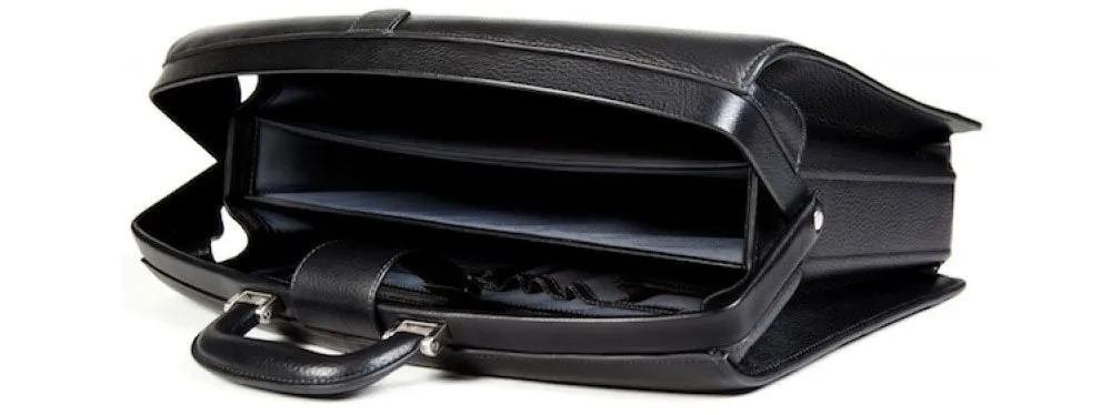 Bosca Tribeca Leather Collection Partners Briefcase